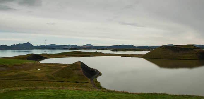 Myvatn lake is one of the natural spots here partly ruined by industry. This distruction will continue. PIC lev.glick